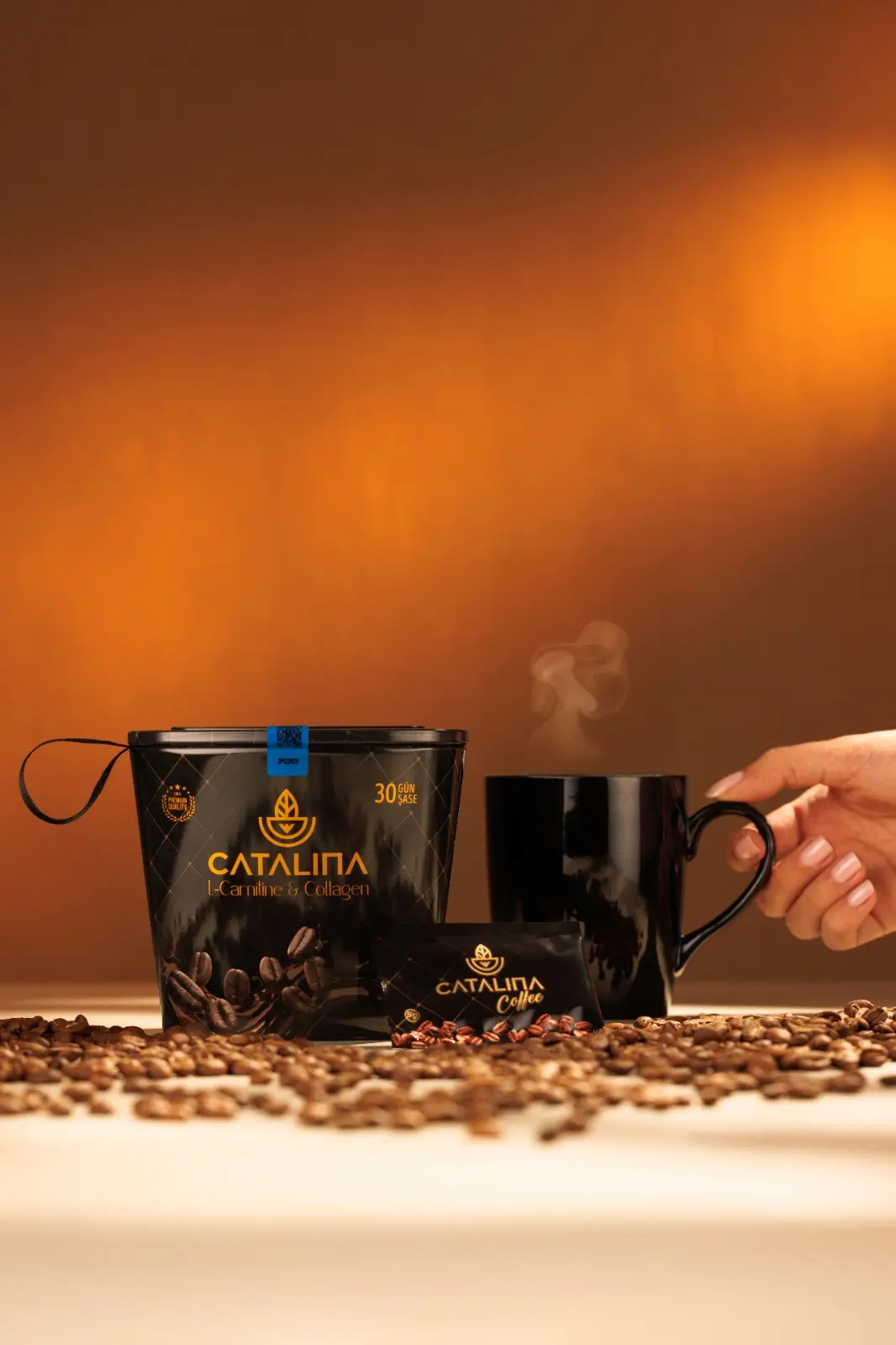 Catalina Coffee uztura bagātinātājs kafijas formā Latvijā